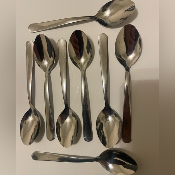 Tramontina Other - Set of 8 Tramontina Brazil 736 NSF stainless steel tea spoons